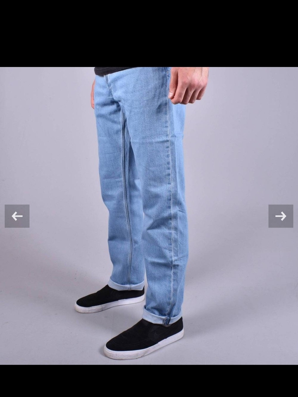 Volcom Kinkade Regular Straight Fit Light Blue